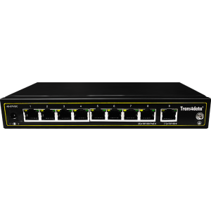 100M 9 ports unmanaged PoE switch
