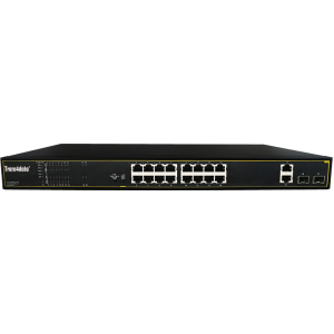 100M 20 ports unmanaged PoE switch