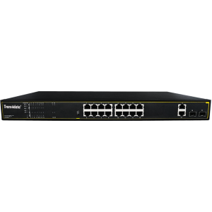 20 ports full gigabit unmanaged PoE switch