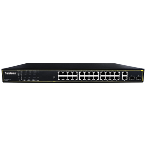 28 ports full gigabit unmanaged PoE switch