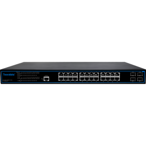 28 ports full gigabit managed PoE switch