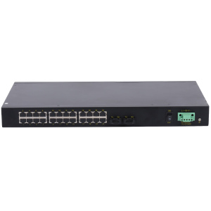 26 ports 10/100M rack-mount Layer 2 unmanaged industrial Ethernet switch