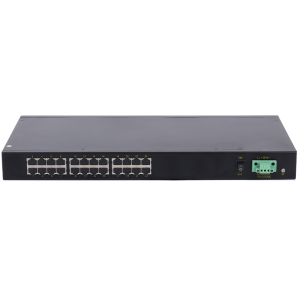 24 ports 10/100M rack-mount Layer 2 unmanaged industrial Ethernet switch